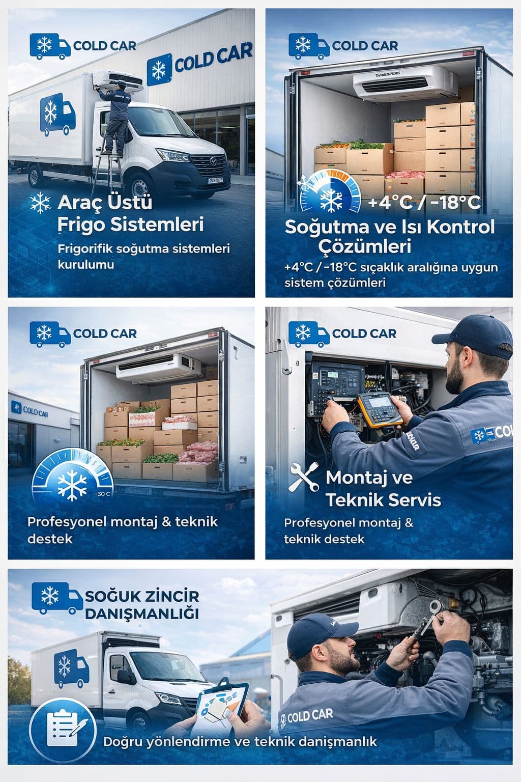 Cold Car Frigo Hizmetleri